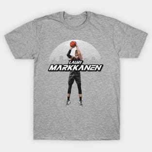 Lauri Markkanen Utah Skyline T-Shirt